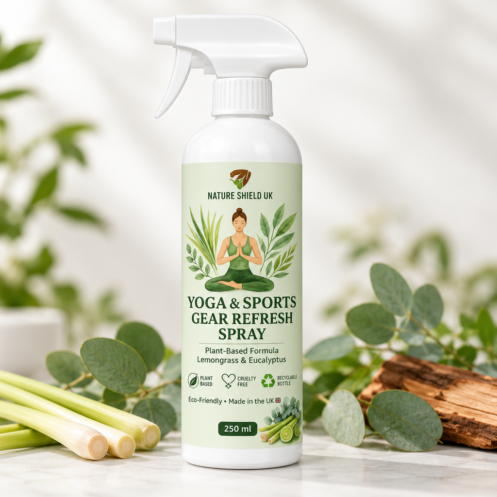 Nature Shield UK – Yoga & Sports Gear Refresh Spray, 250 ml