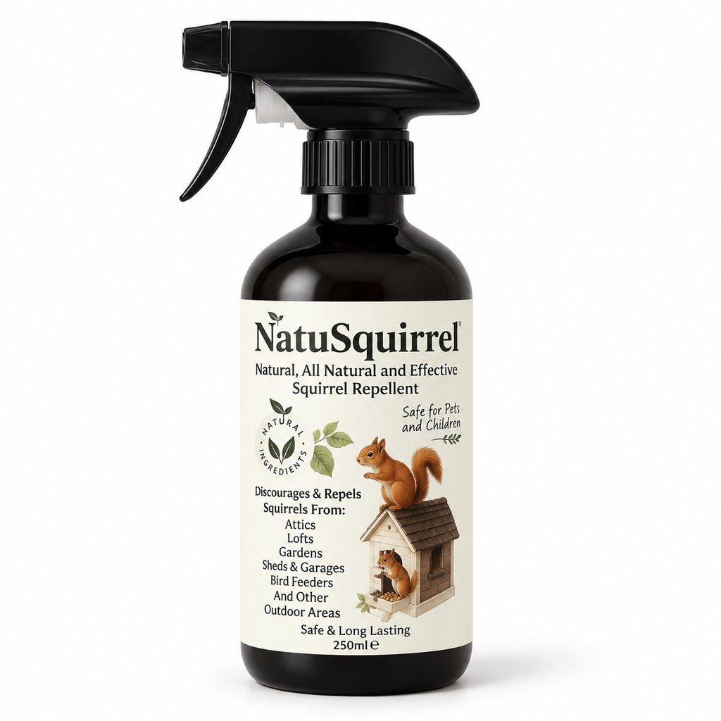 NatuSquirrel – Natural Squirrel Repellent Spray, 250 ml